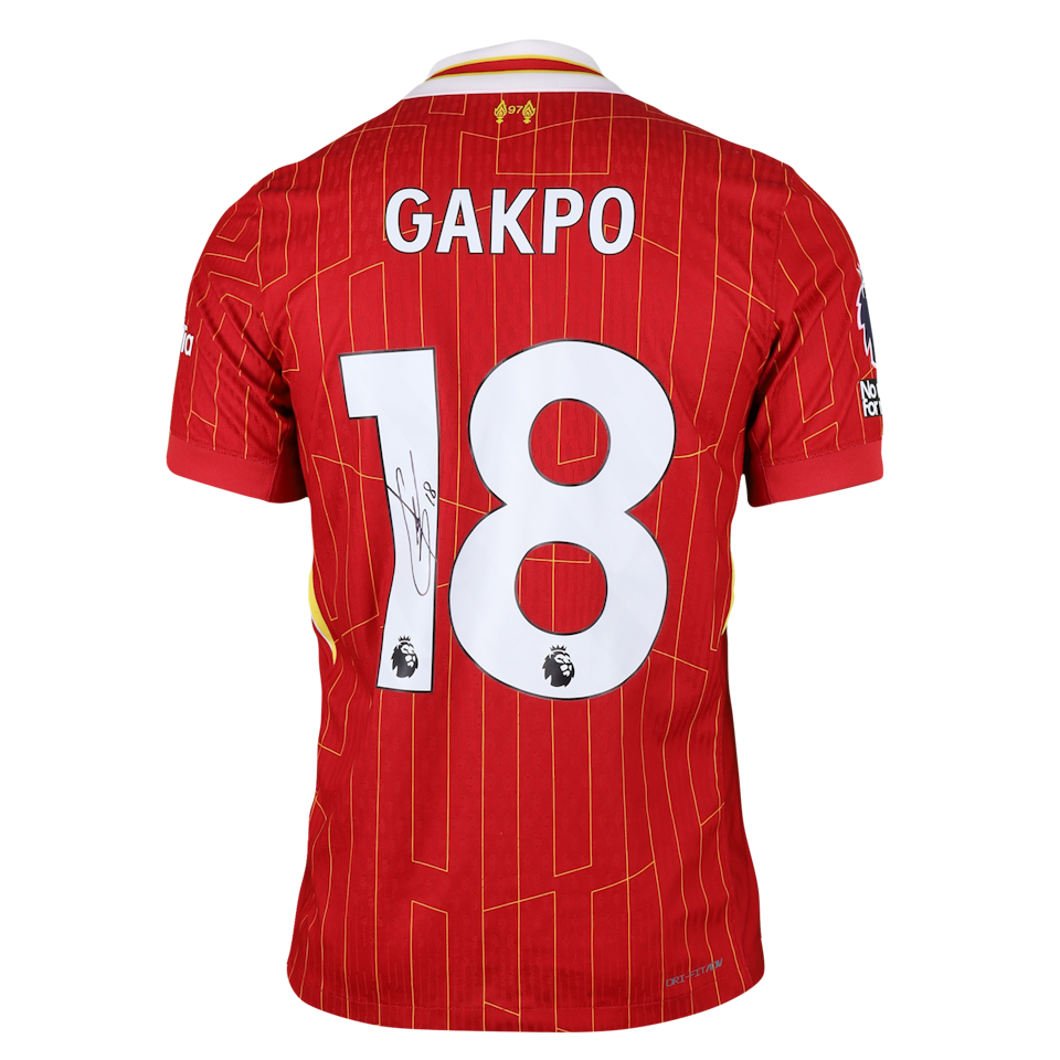 Cody Gakpo Liverpool のシャツ