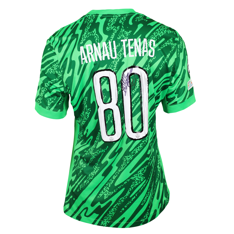 Arnau Tenas Ureña Paris Saint-Germain shirt