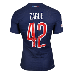 Yoram Zague Paris Saint-Germain shirt