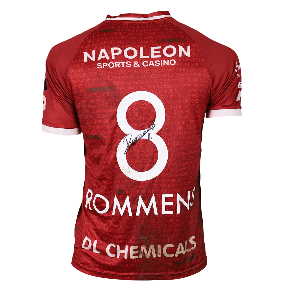 Nicolas Rommens SV Zulte Waregem jersey