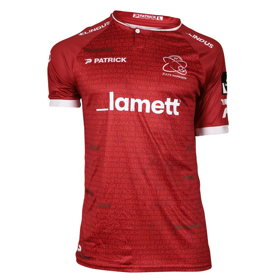 来自SV Zulte Waregem的Matheus Machado Ferreira球衣