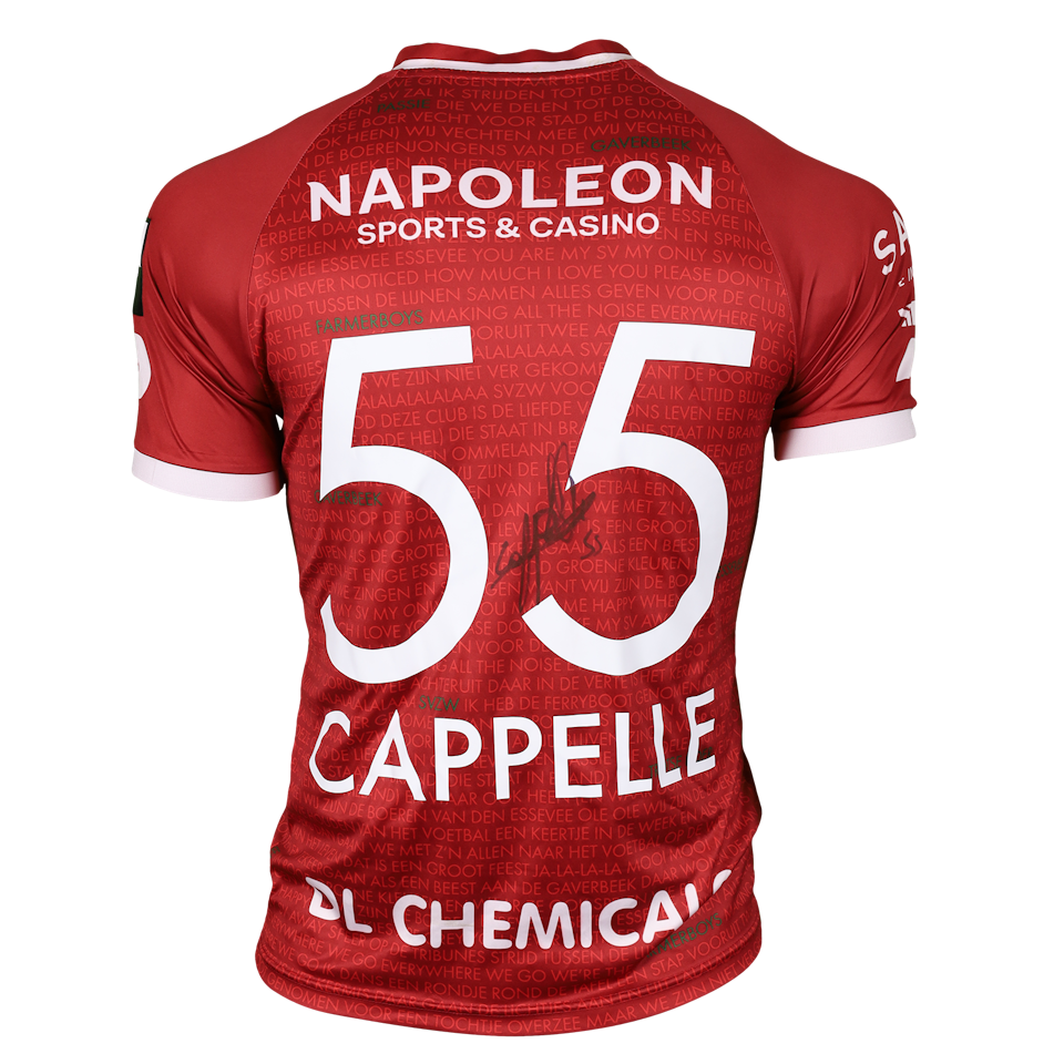Yannick Cappelle SV Zulte Waregem jersey