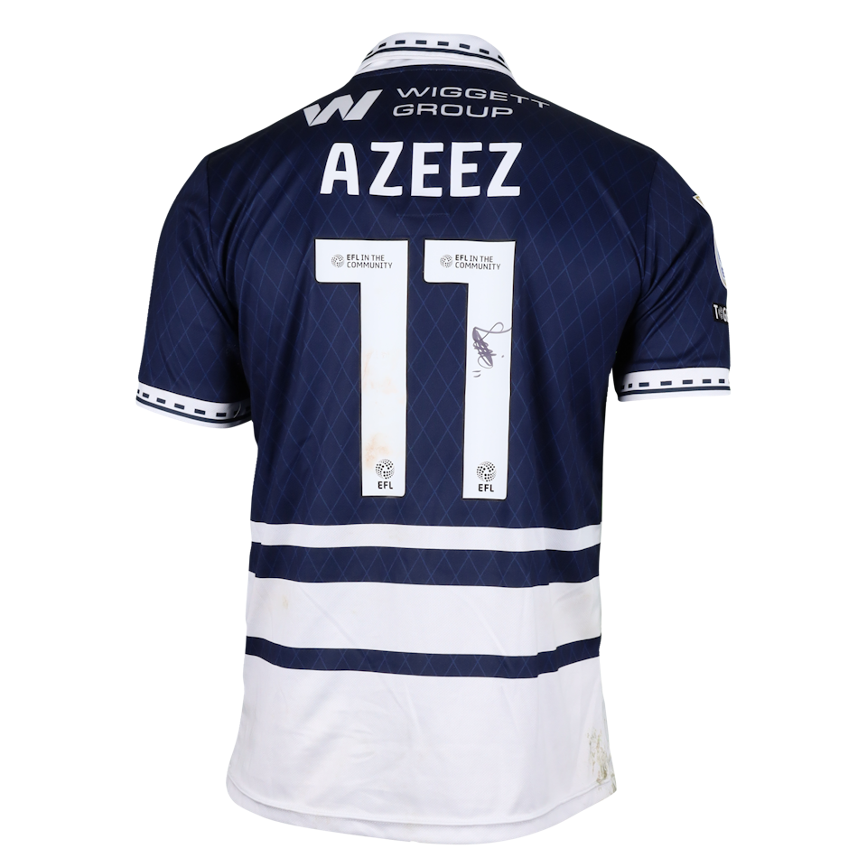 Femi Azeez Millwall shirt