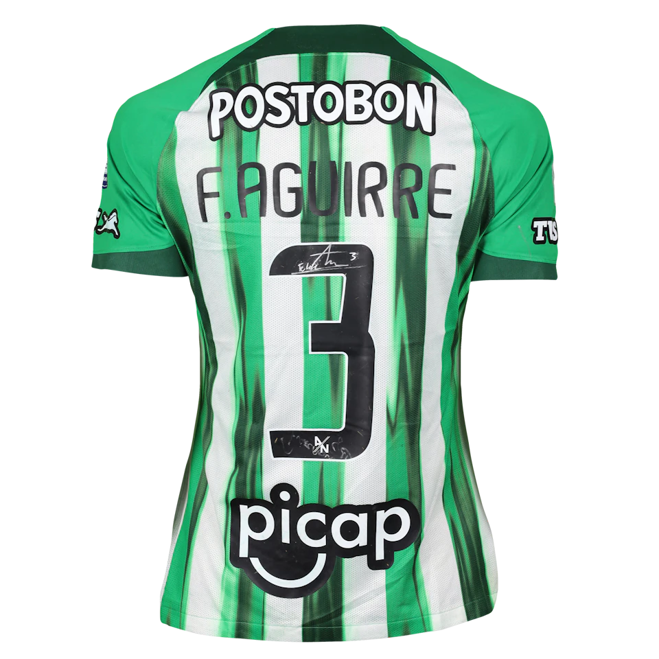 Atlético Nacional-Trikot von Juan Felipe Aguirre