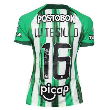 来自Atlético Nacional的William José Tesillo Gutiérrez球衣
