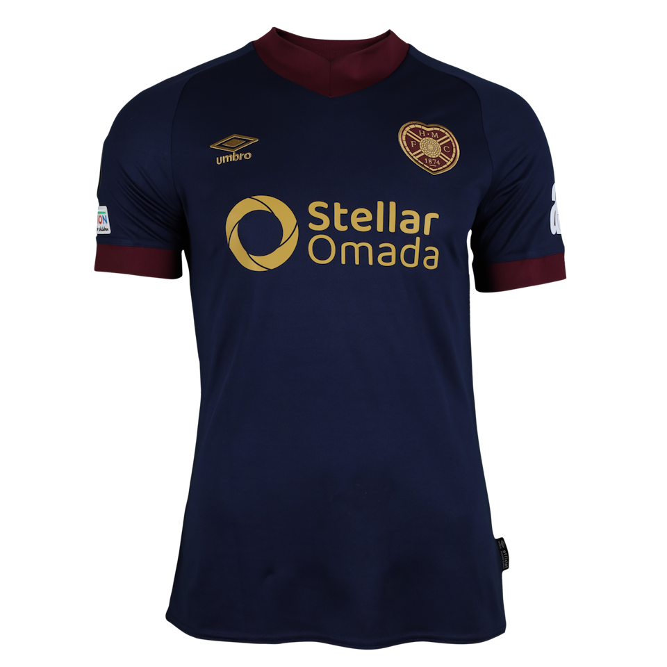 James Penrice Heart of Midlothian shirt