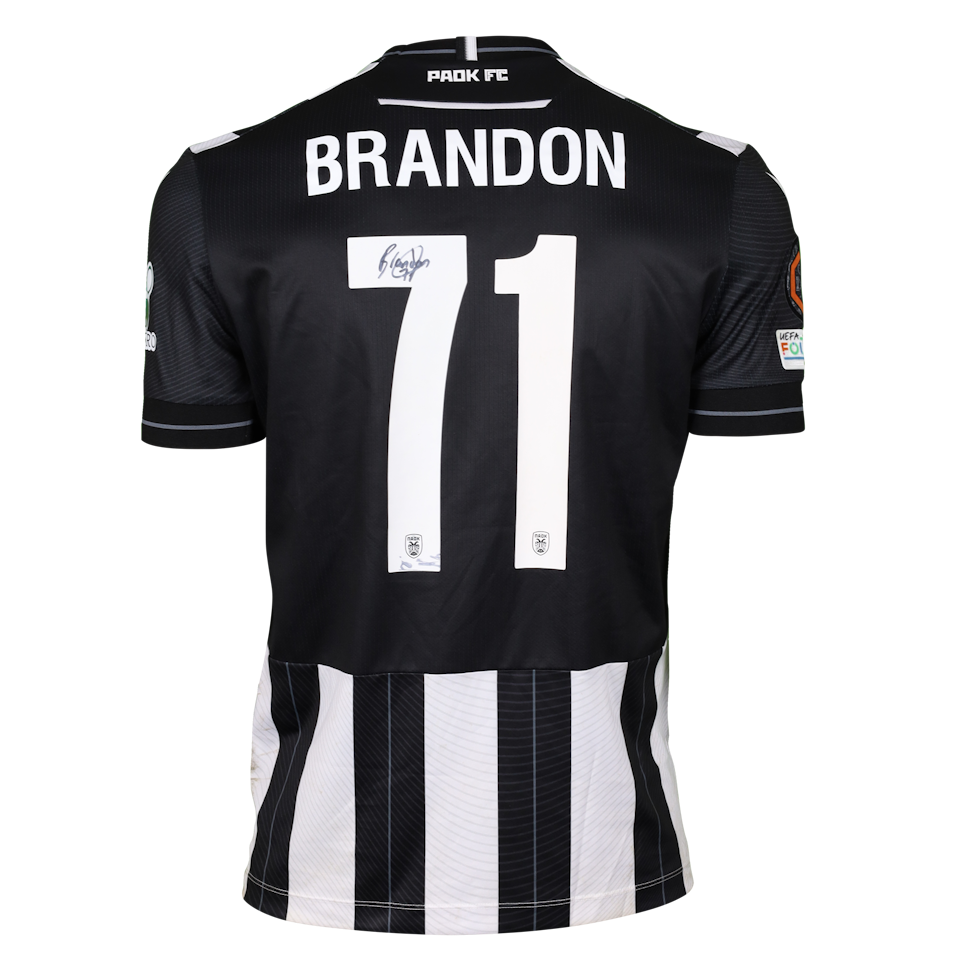 Brandon Thomas Llamas PAOK shirt