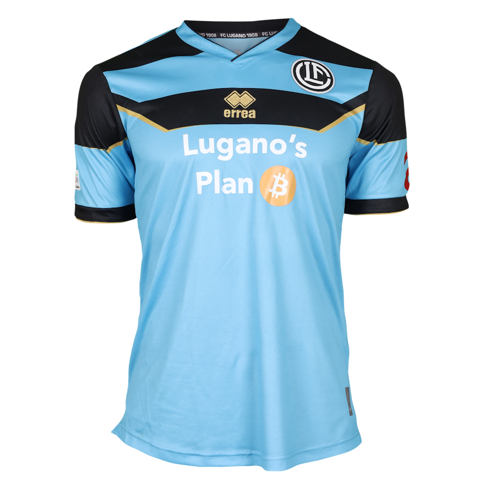 Shirt van Albian Hajdari FC Lugano