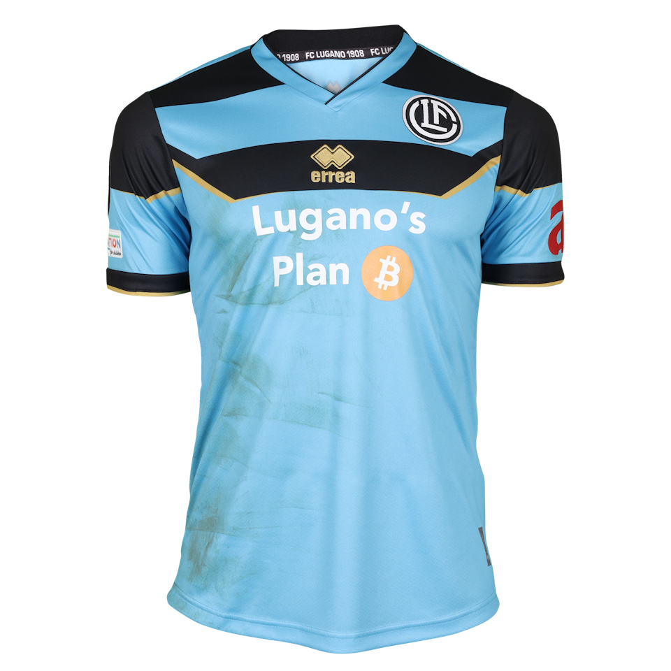 Mattia Zanotti FC Lugano shirt