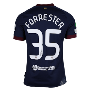 Heart of Midlothian 팀의 Adam Forrester 셔츠