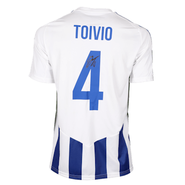 Official HJK Helsinki Football Match-Worn Shirts Auctions