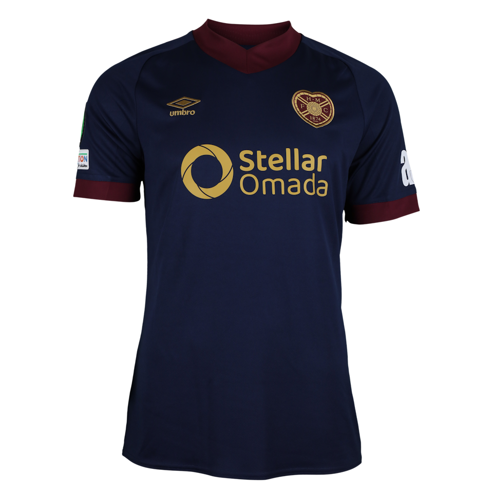 Andrés Salazar Osorio Heart of Midlothian shirt