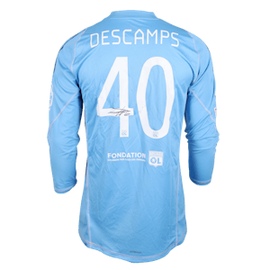 Rémy Descamps  Olympique Lyonnais shirt