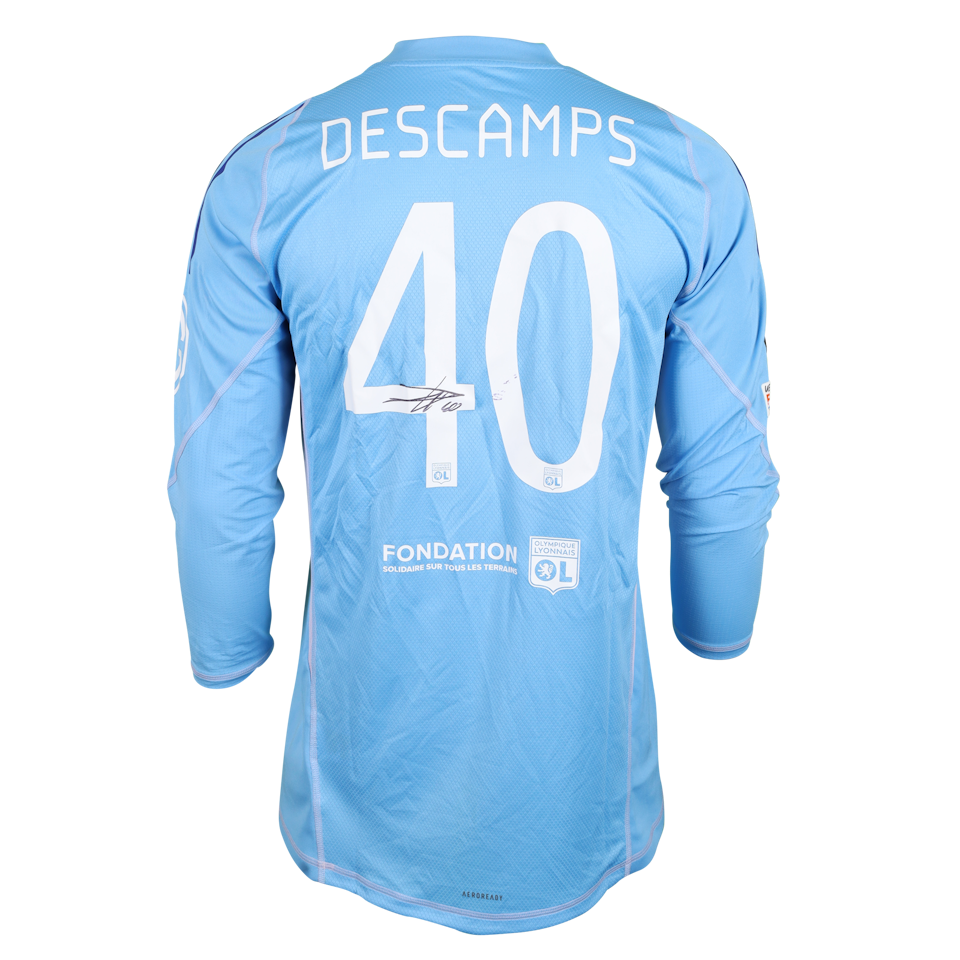 Rémy Descamps  Olympique Lyonnais shirt