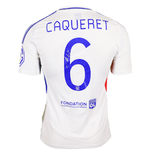Maxence Caqueret Olympique Lyonnais shirt