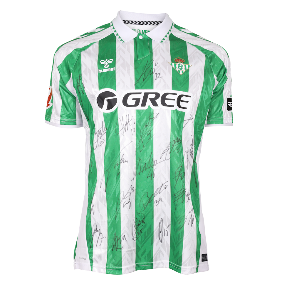Real Betis - Squad Signed Shirt - 24/25 - Home - 2