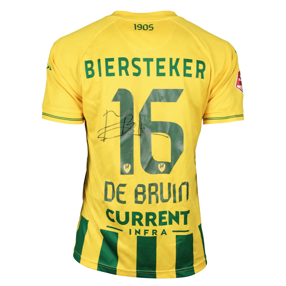 ADO Den Haag 팀의 Finn de Bruin 셔츠