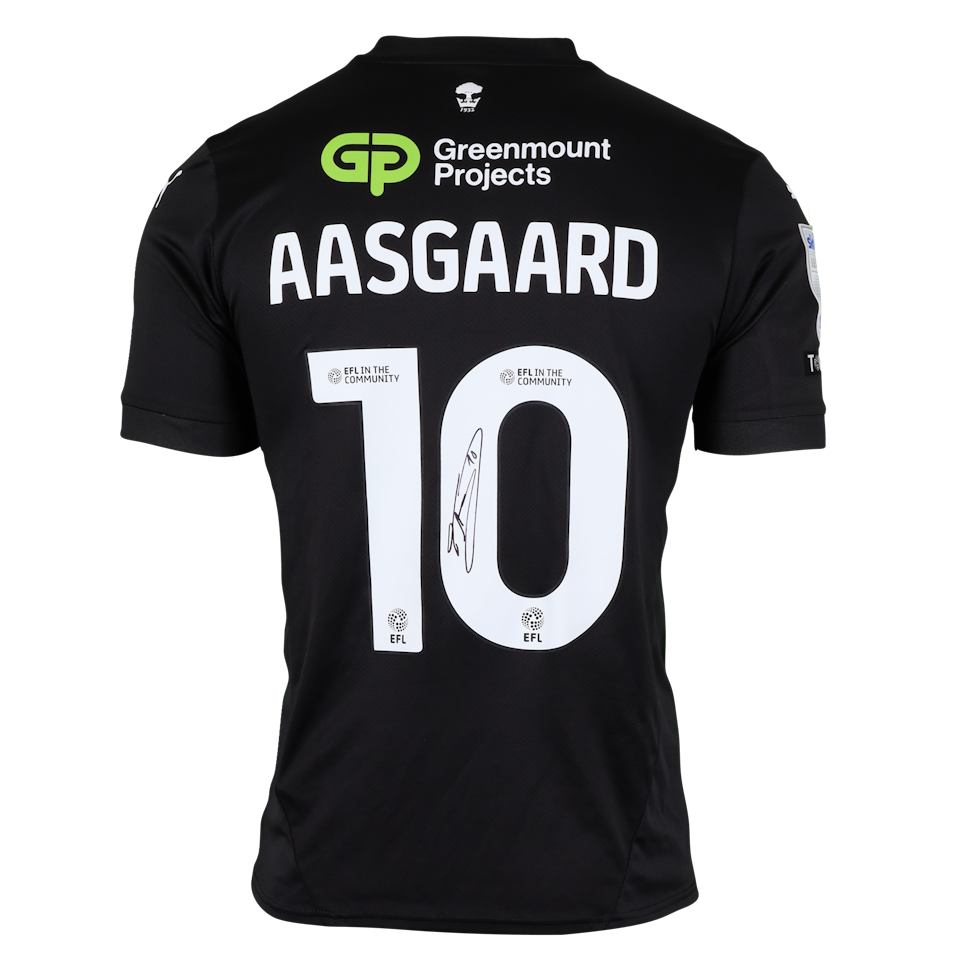 Thelo Aasgaard Wigan Athletic jersey