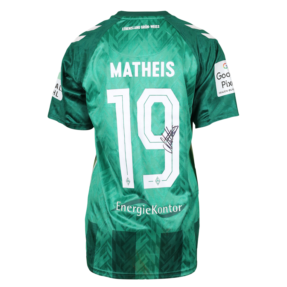 Saskia Matheis Werder Bremen W shirt