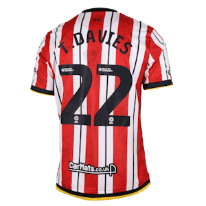 Tom Davies Sheffield United shirt