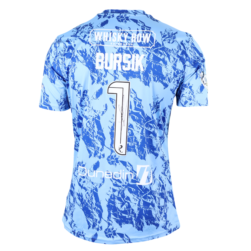 Josef Bursik Hibernian shirt