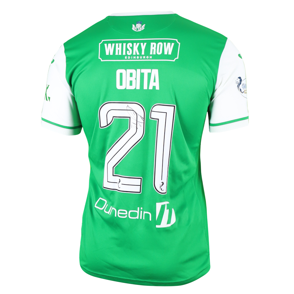Jordan Obita Hibernian shirt