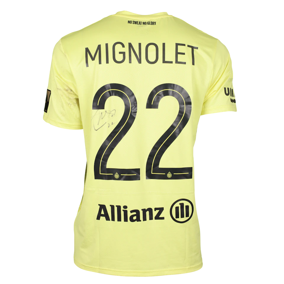 Simon Mignolet Club Brugge shirt