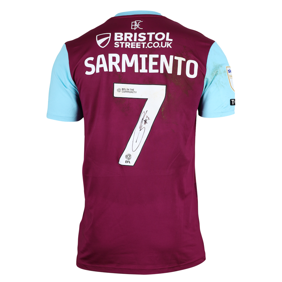 Jeremy Sarmiento Burnley shirt