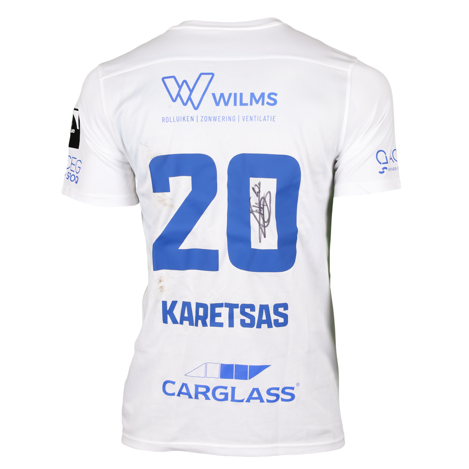KRC Genk-Trikot von Konstantinos Karetsas