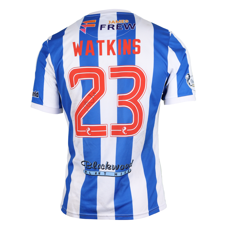 Marley Watkins Kilmarnock shirt