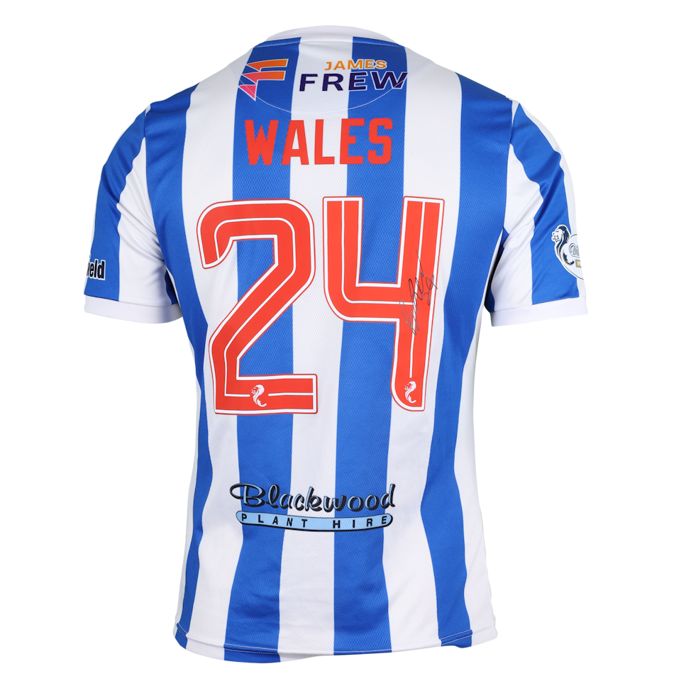 Bobby Wales Kilmarnock shirt