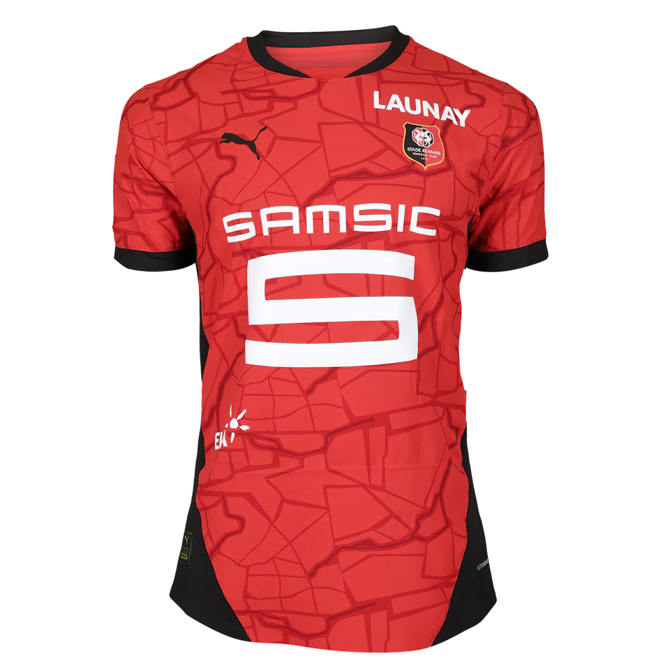 来自Stade Rennais F.C.的Arnaud Kalimuendo Muinga球衣