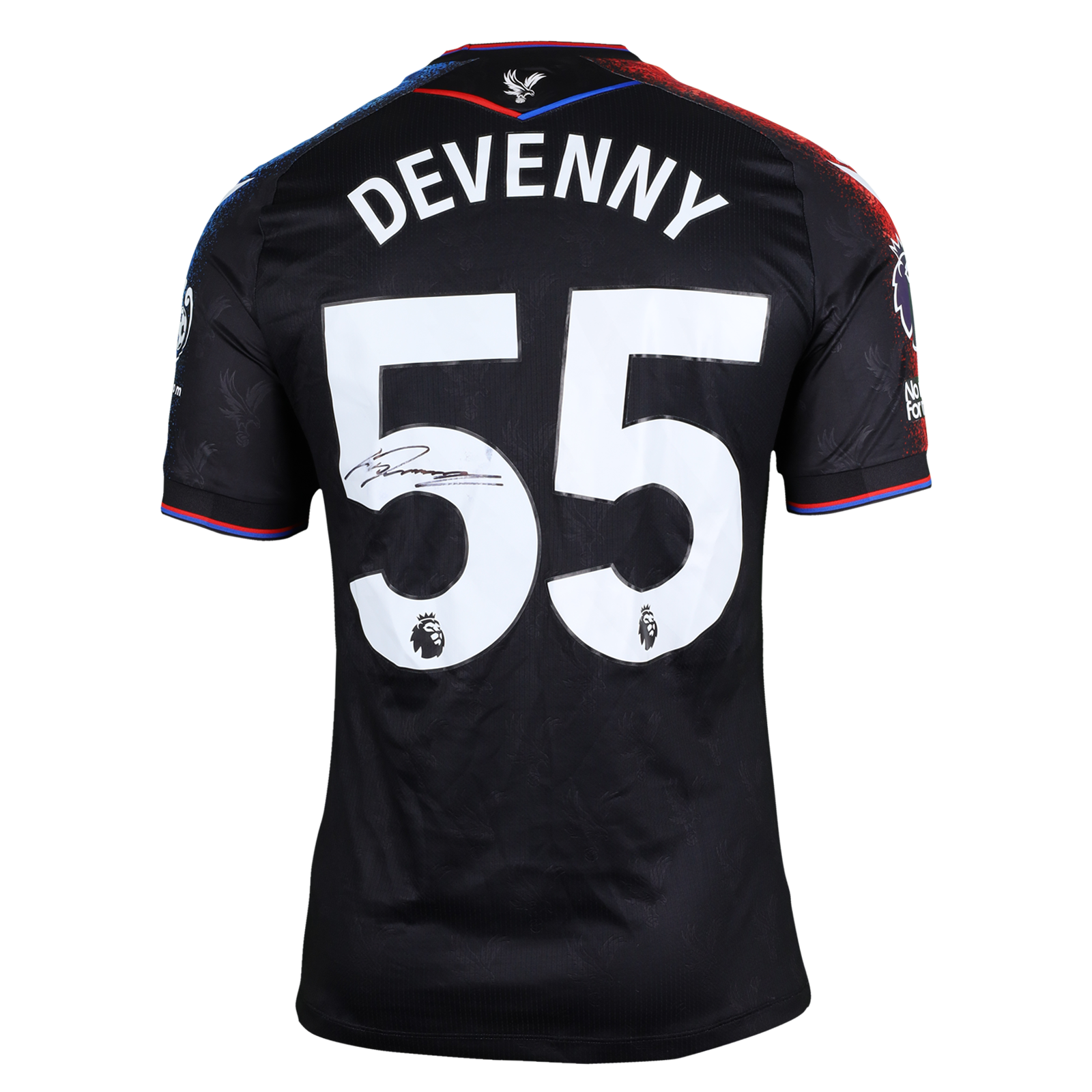 J. Devenny | Brighton & Hove Albion - Crystal Palace | MatchWornShirt