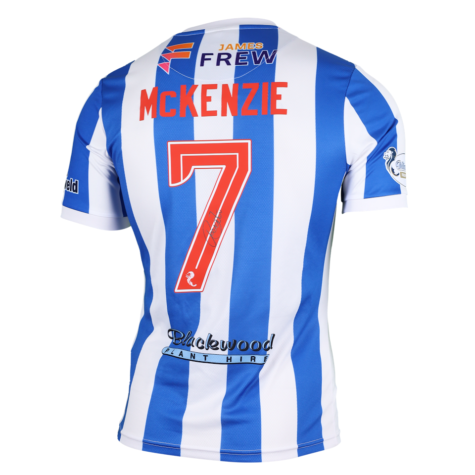 Rory McKenzie Kilmarnock shirt