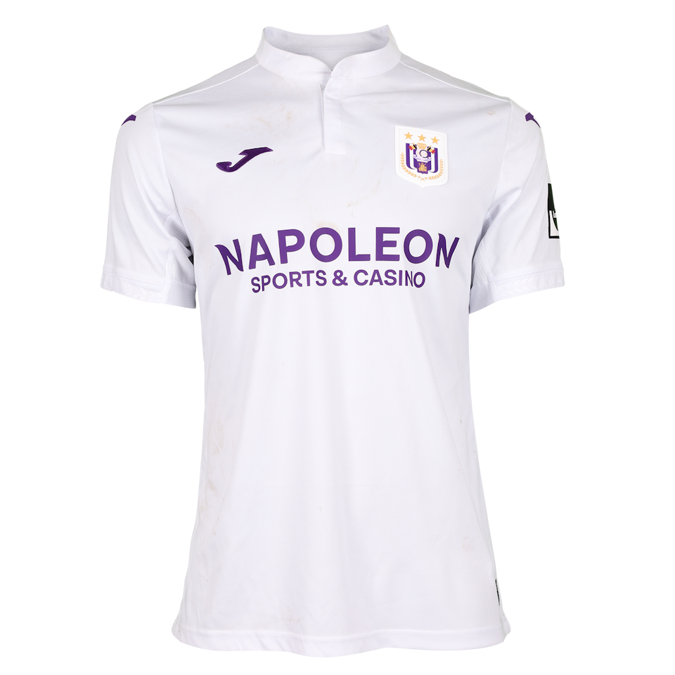 Mathias Zanka Jørgensen RSC Anderlecht camisa.