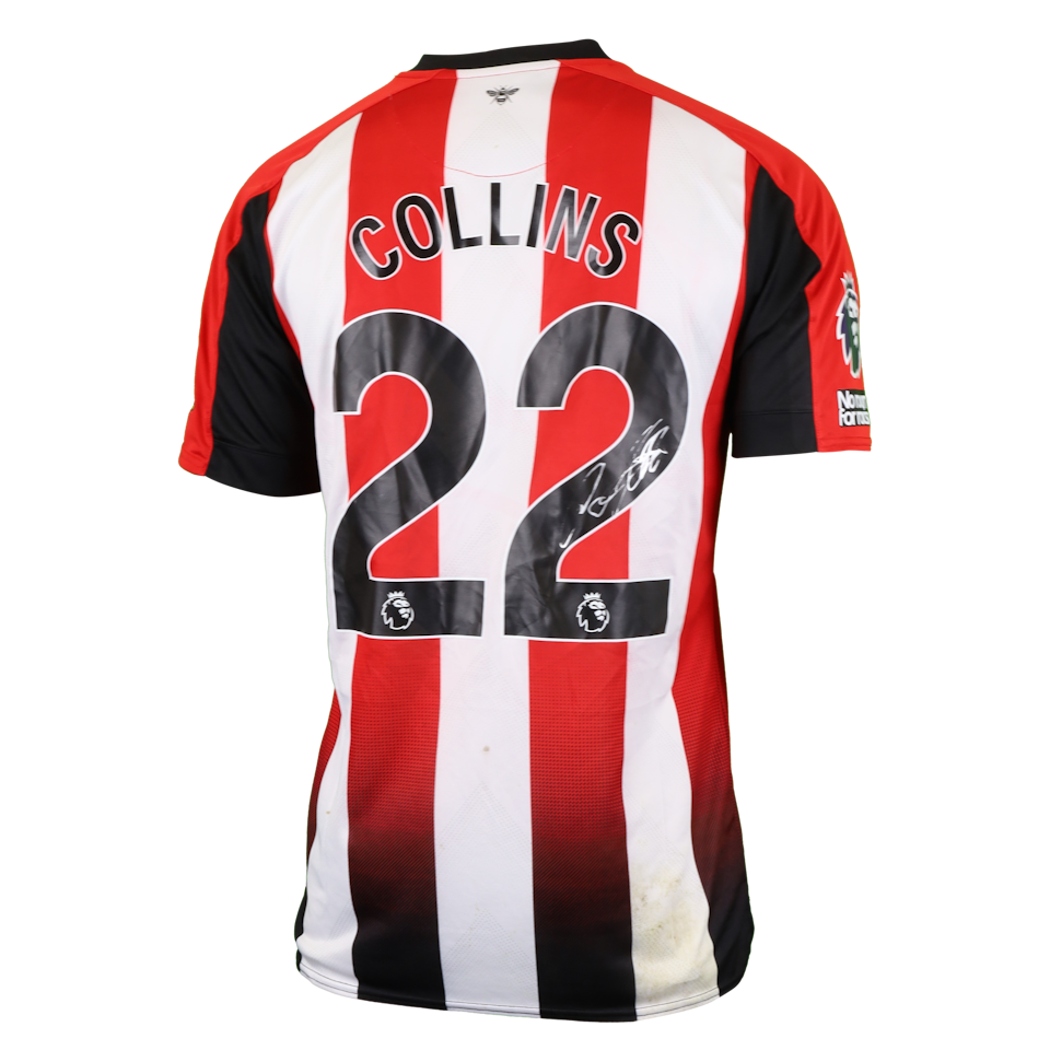 Nathan Michael Collins Brentford shirt