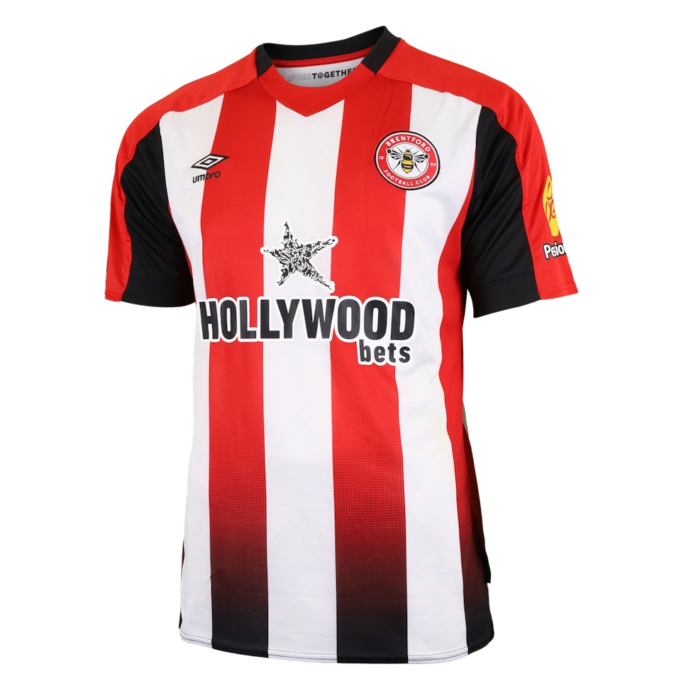 Nathan Michael Collins Brentford shirt
