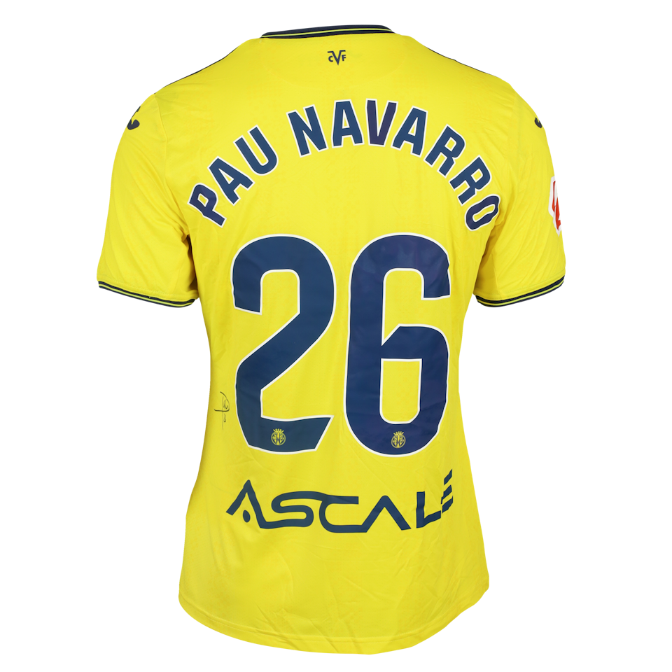Villarreal CF 팀의 Pau Navarro 셔츠