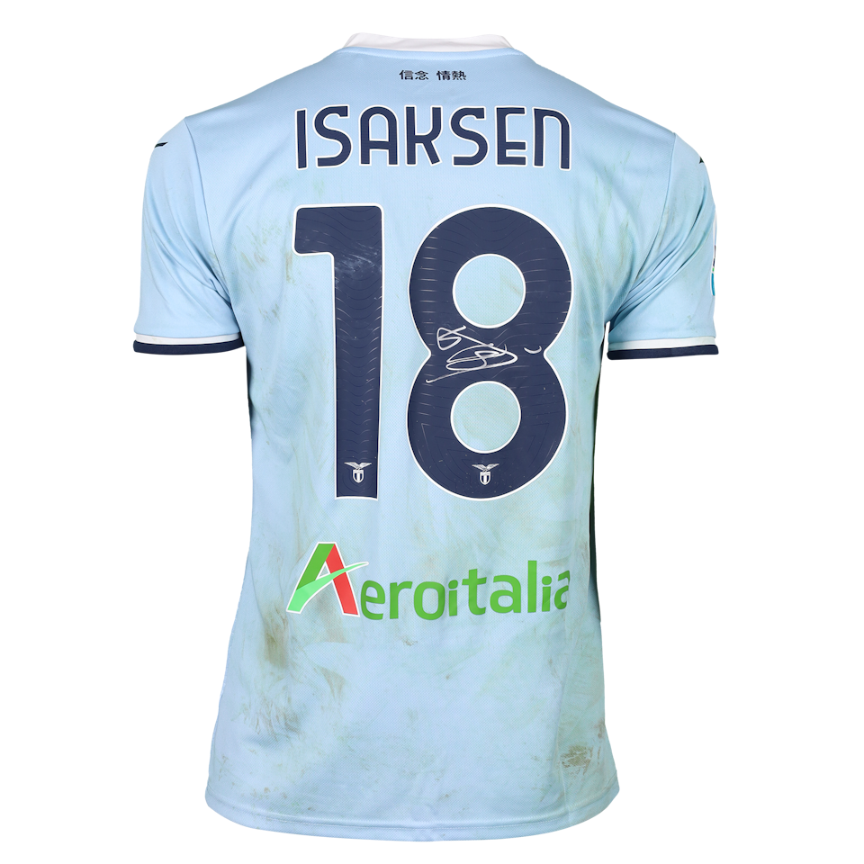 Gustav Isaksen Lazio shirt