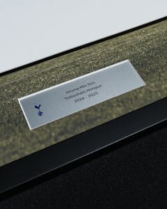 Heung-Min Son Signed Framed Home Shirt 2024/25 Premium