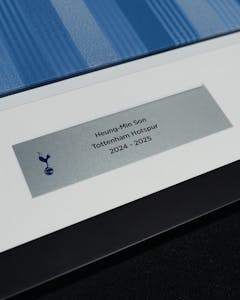 Heung-Min Son Signed Framed Away Shirt 2024/25 Classic
