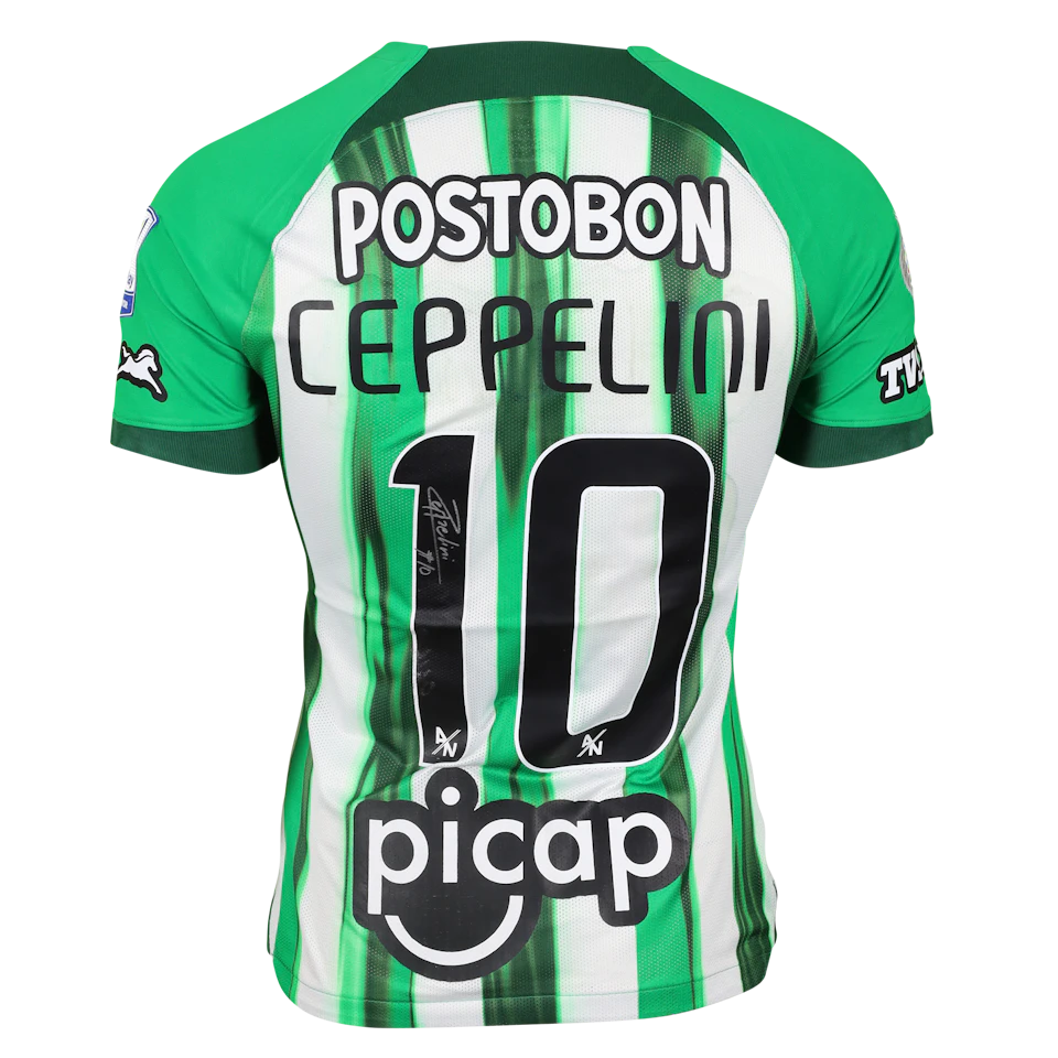 来自Atlético Nacional的Pablo Daniel Ceppelini Gatto球衣