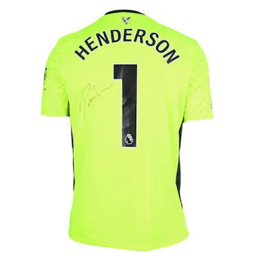 Dean Henderson Crystal Palace shirt