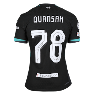 Jarell Quansah Liverpool shirt