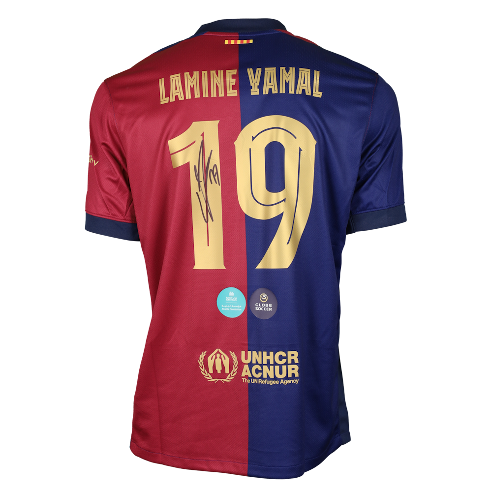 FC Barcelona Lamine Yamal ユニフォームタグ付き Lamine Yamal | MWS