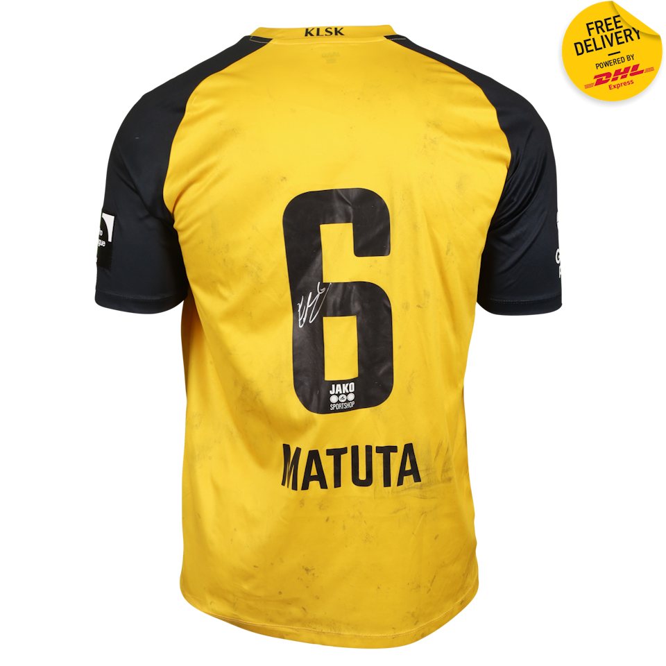 Shirt van Emmanuel Matuta La Nkenda Nosa Lierse K.