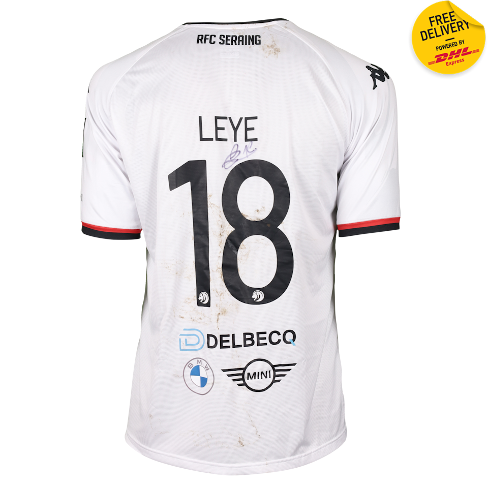Tidiane Leye RFC Seraing shirt