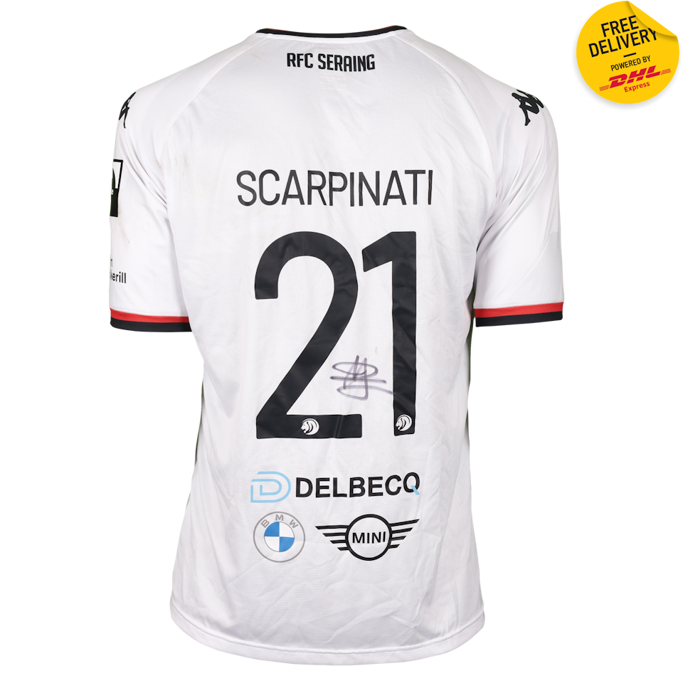 Matteo Scarpinati RFC Seraing shirt