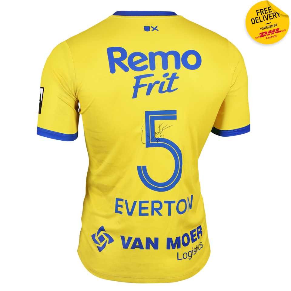 Everton Luiz Guimaraes Bilher S.K. Beveren jersey