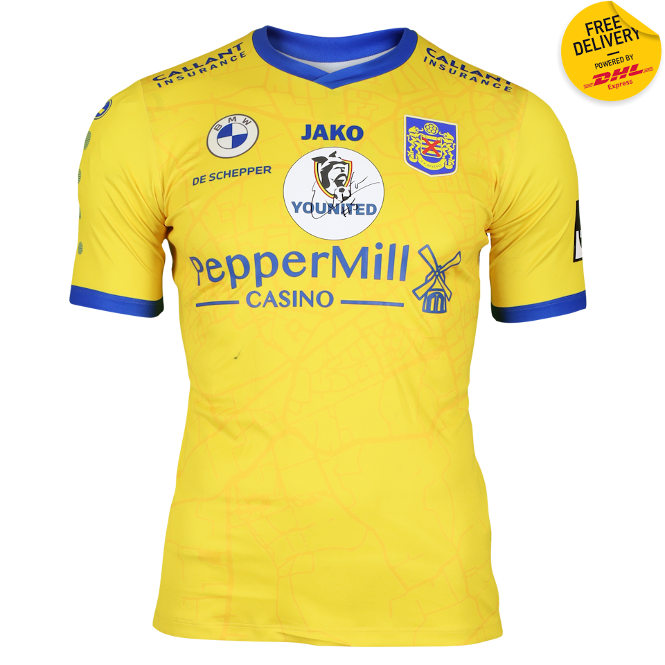 Everton Luiz Guimaraes Bilher S.K. Beveren jersey